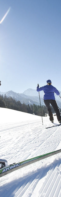 Langlaufen im Winterurlaub im Salzburger Land