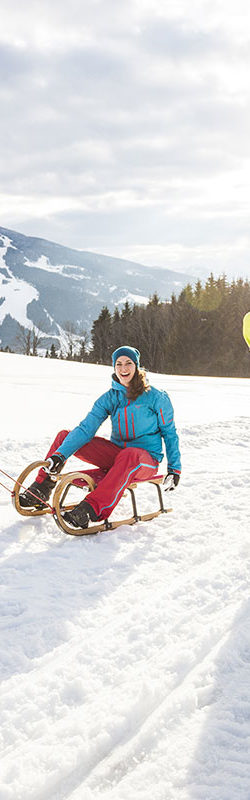 Rodeln im Winterurlaub in Flachau, Ski amadé